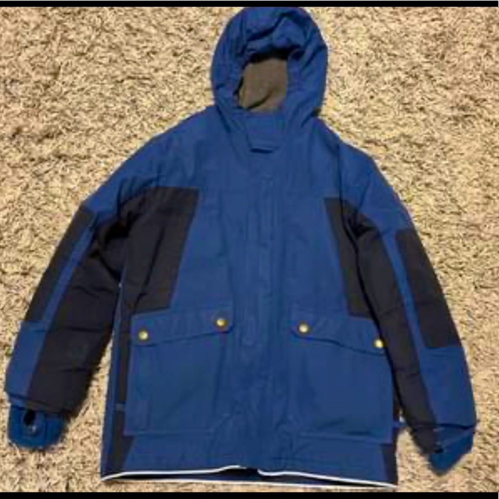 Boys Lands End Squall Parka M(10-12)